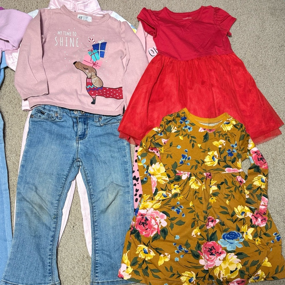3T Toddler Girl Clothing Bundle – Outfits + Sets $22